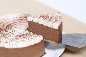 Snow on fromage - chocolate cheesecake (Bonheur Avenue)