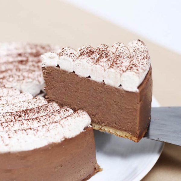Snow on fromage - chocolate cheesecake (Bonheur Avenue)