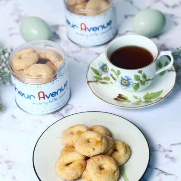 golden ring, homemade salted egg yolk cookies, kue kering telur asin, kue isi telur asin