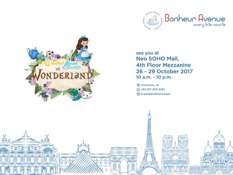 Bonheur Avenue bazaar at Neo Soho Mall Jakarta